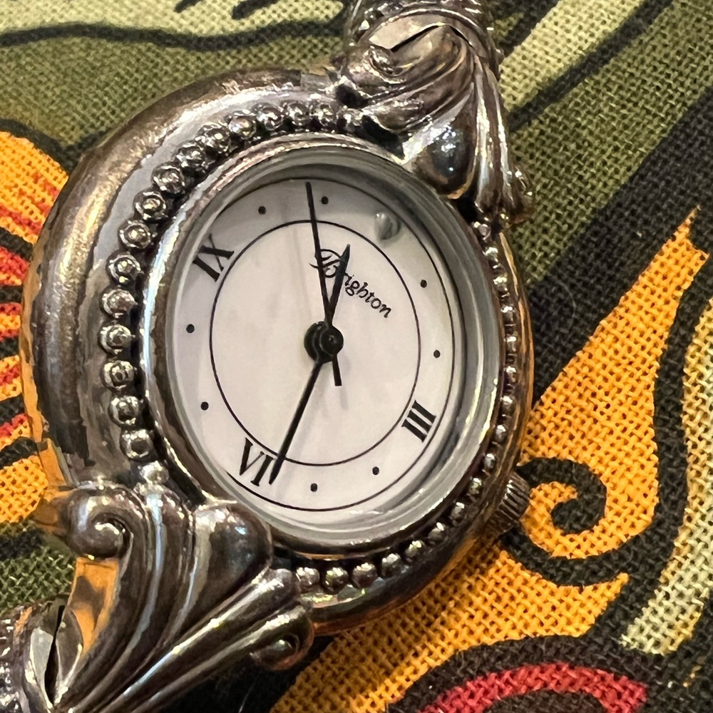 Brighton Calgary Silver-tone Watch with Japan Movement